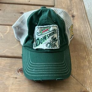 NASCAR Dale Jr Mountain Dew Vintage Hat